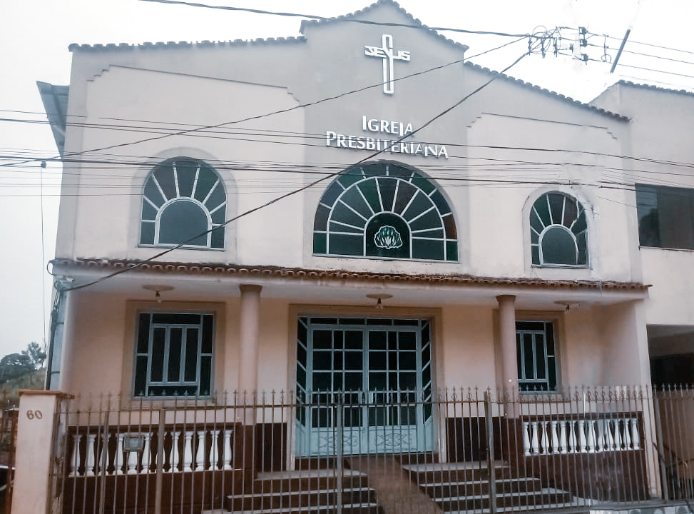 Fachada de Igreja Presbiteriana de Carandai