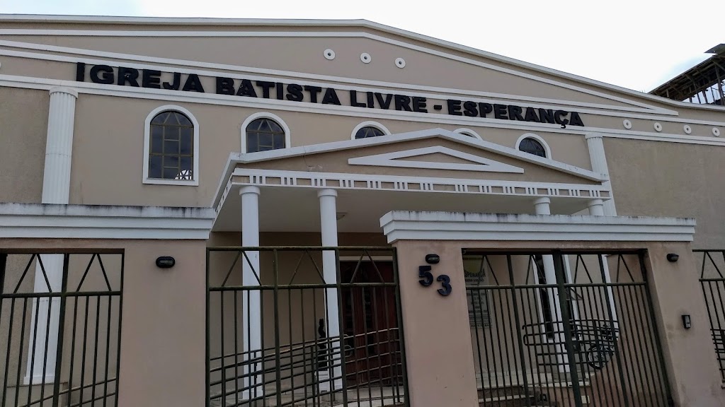 Fachada de Igreja Batista Livre-Esperança
