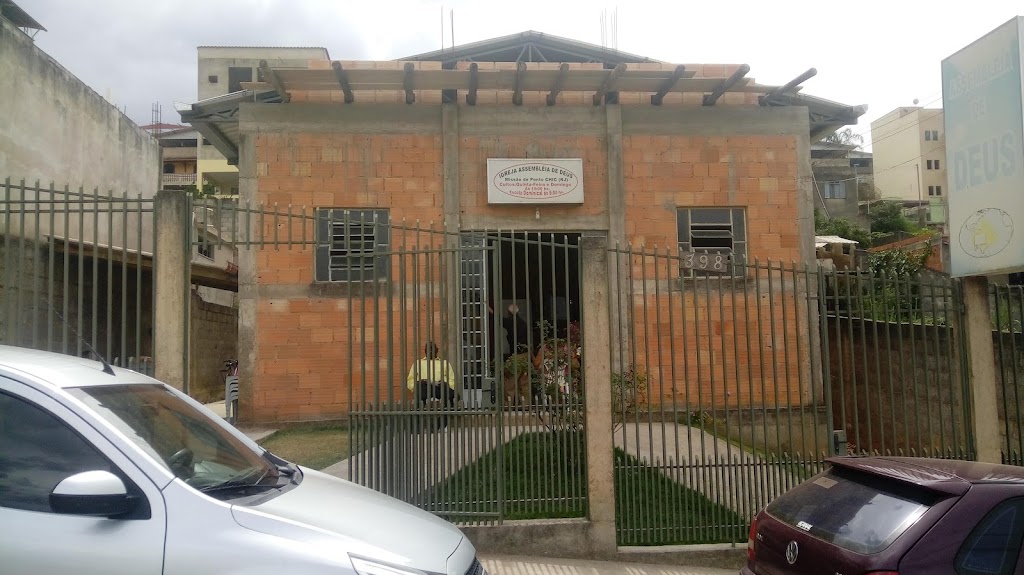 Fachada de Igreja Evangélica Assembleia de Deus Filial de Ponto Chic em Barbacena