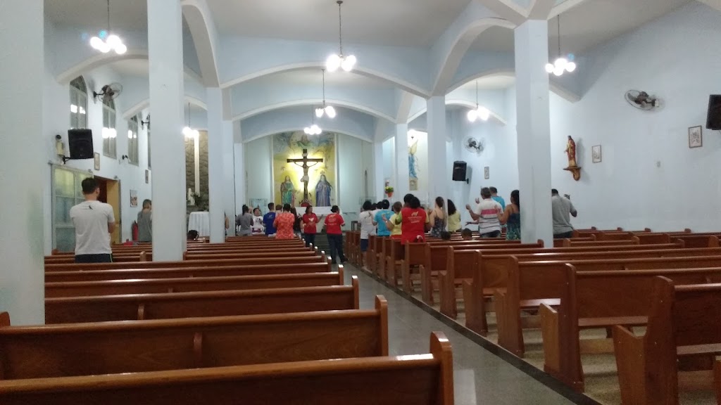 Fachada de Igreja Matriz de Santa Bernadete