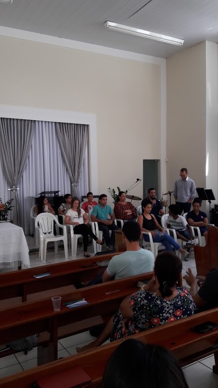 Fachada de Primeira Igreja Batista em Ubá