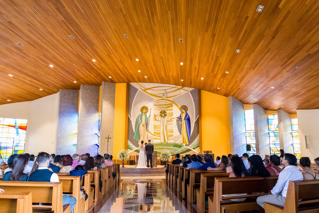 Fachada de Paróquia Sagrada Família