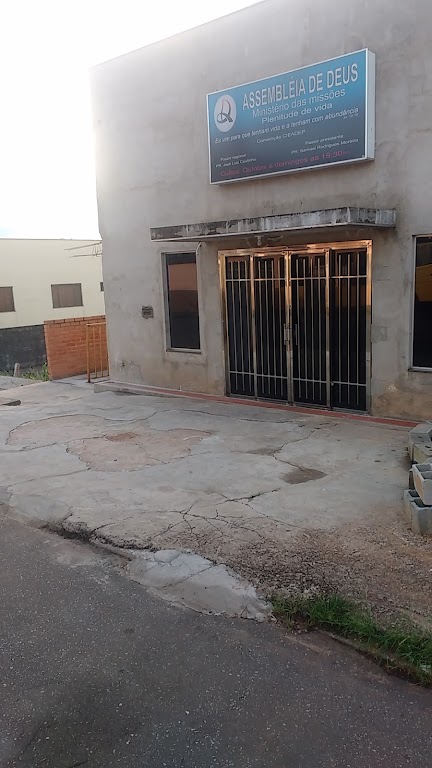 Fachada de Assembleia de Deus Plenitude de Vida