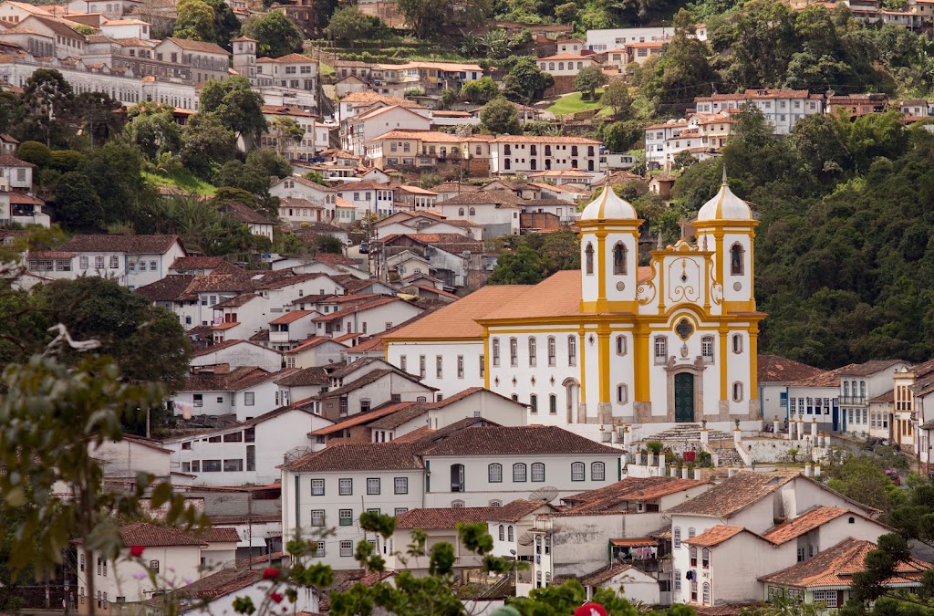 Fachada de Paróquia e Santuário de Nossa Senhora da Conceição - Ouro Preto/MG