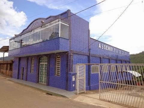 Fachada de Igreja Assembléia de Deus - Bela Vista de Minas