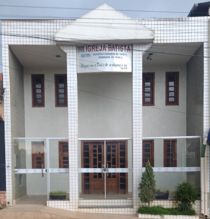 Fachada de Igreja Batista Nacional em Baldim