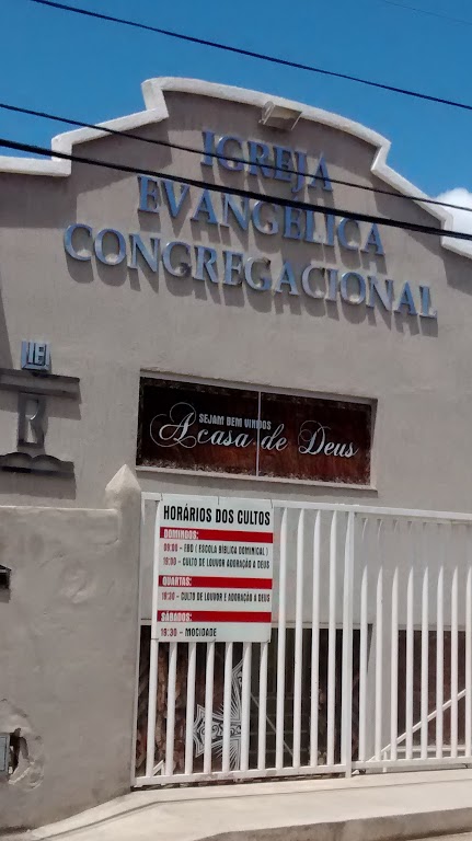 Fachada de Igreja Evangélica Congregacional