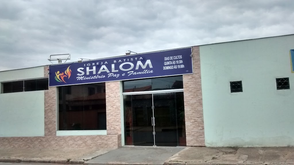 Fachada de Igreja Batista Shalom Ministério Paz e Família