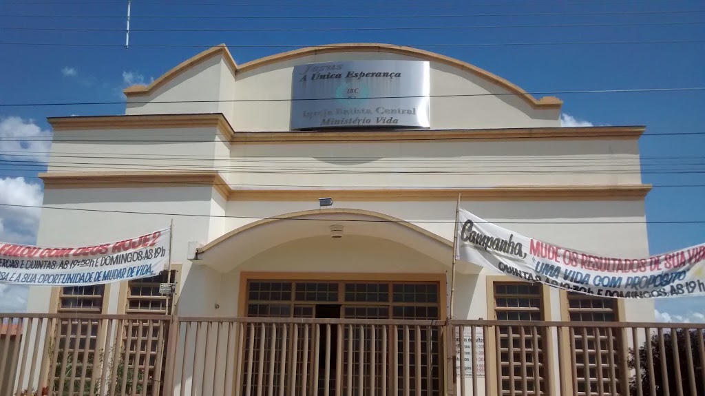 Fachada de Jesus a Única Esperança Igreja Batista Central