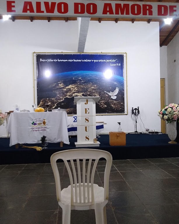 Fachada de Igreja Missão Evangélica mundo para Cristo