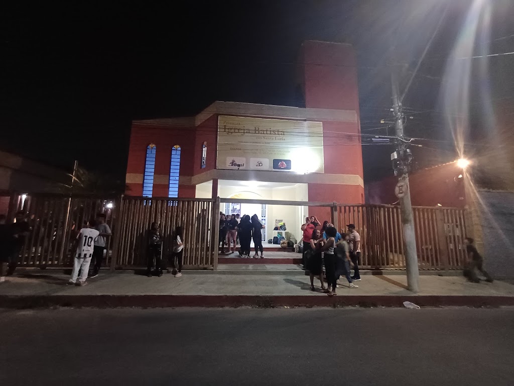 Fachada de 1ª Igreja Batista de Santa Luzia