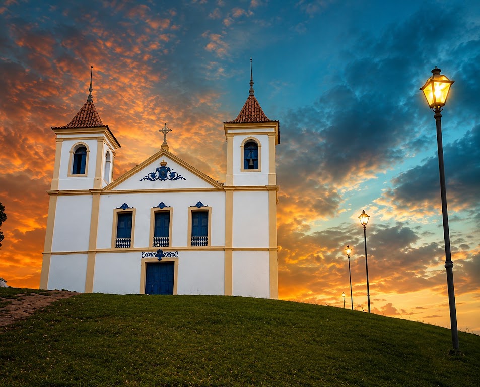 Fachada de Igreja Nossa Senhora do Rosário