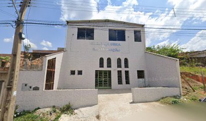 Fachada de Igreja Evangélica na Obra Da Restauração