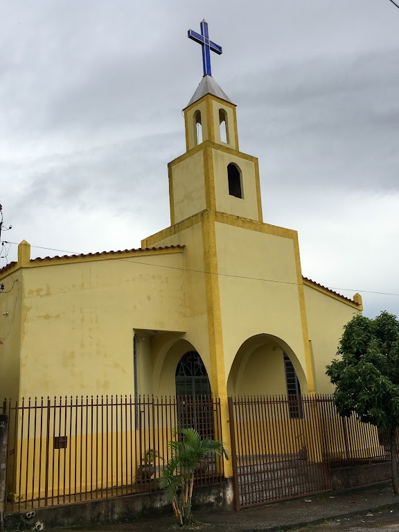 Fachada de Paróquia Nossa Senhora das Vitórias e Santo Antônio