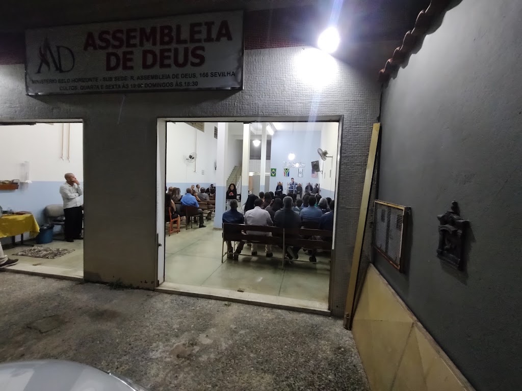 Fachada de Assembleia De Deus "Ministerio de Belo Horizonte"