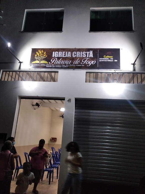 Fachada de Igreja Cristã Palavra de Fogo