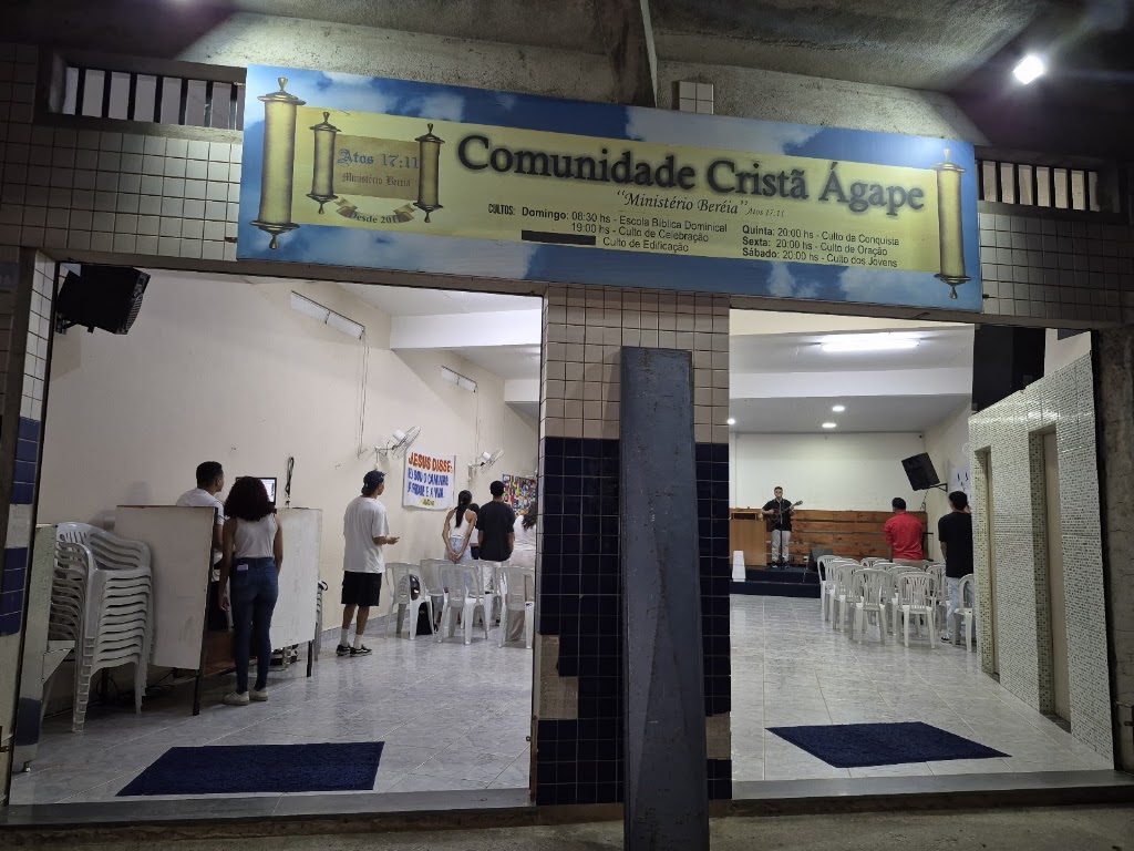 Fachada de Comunidade Cristã Ágape (Girassol)