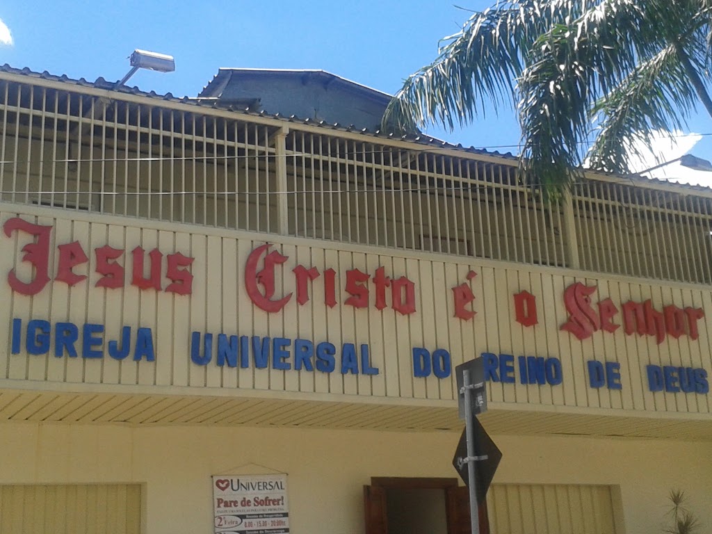 Fachada de Igreja Universal do Reino de Deus