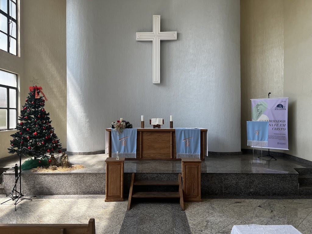 Fachada de Igreja Evangélica Luterana do Brasil