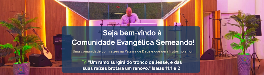 Fachada de Igreja Comunidade Evangélica Semeando