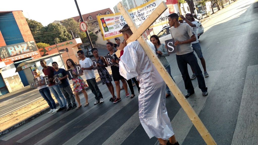 Fachada de Igreja Evangélica Assembléia de Deus - João Pinheiro