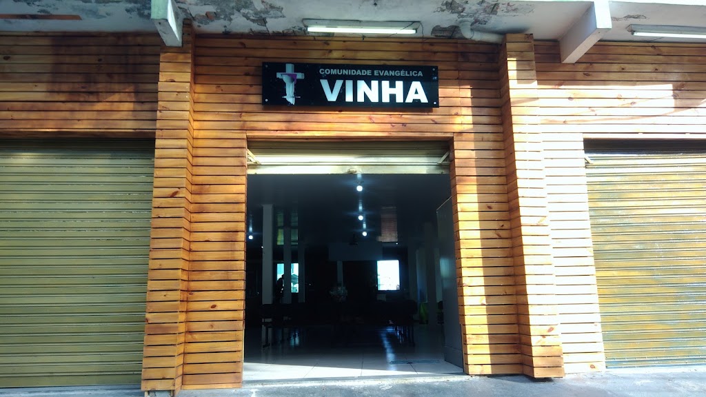 Fachada de Comunidade evangélica vinha