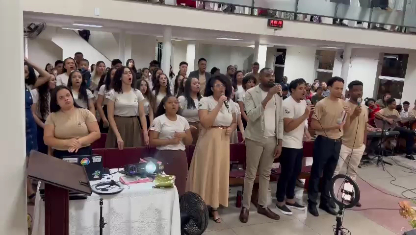 Fachada de Igreja Evangelica Assemb Deus em Ibirite