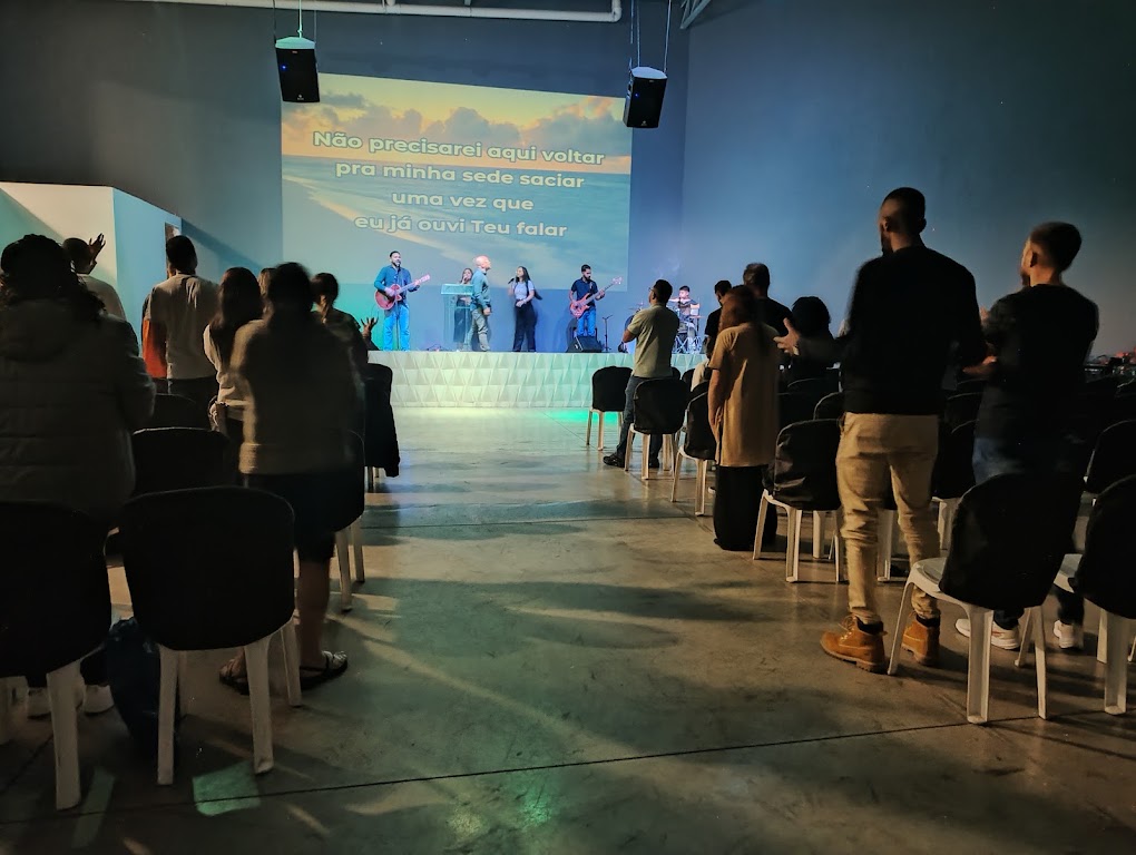 Fachada de Igreja Nova Canaã