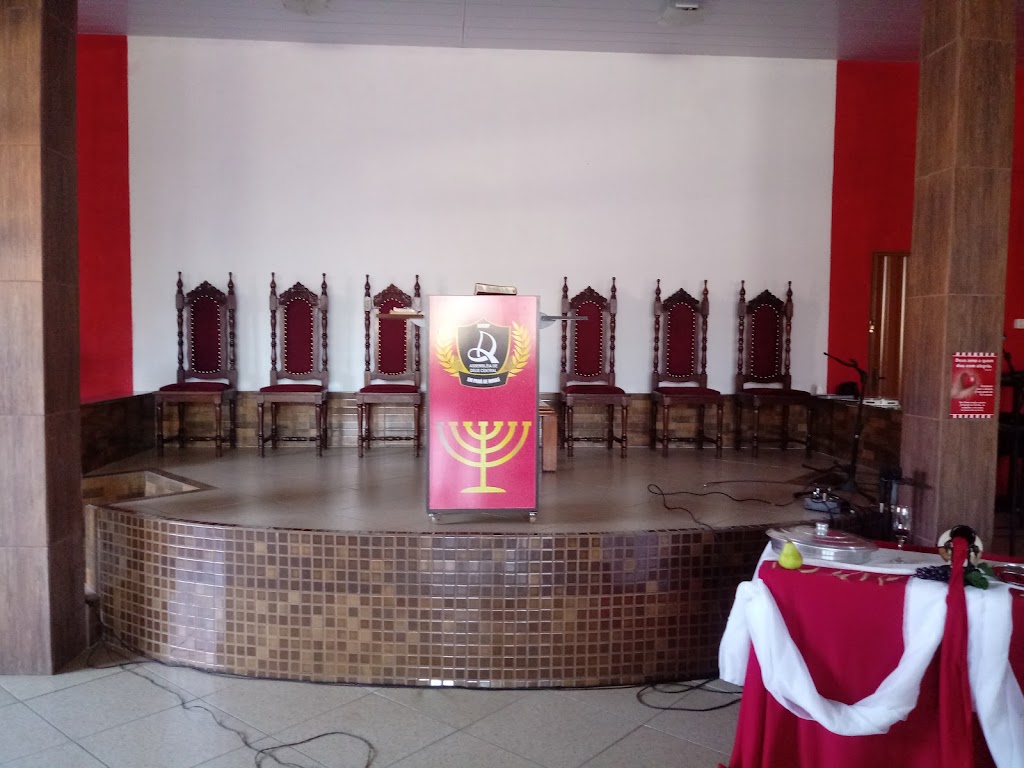 Fachada de Assembléia de Deus central Pará de minas