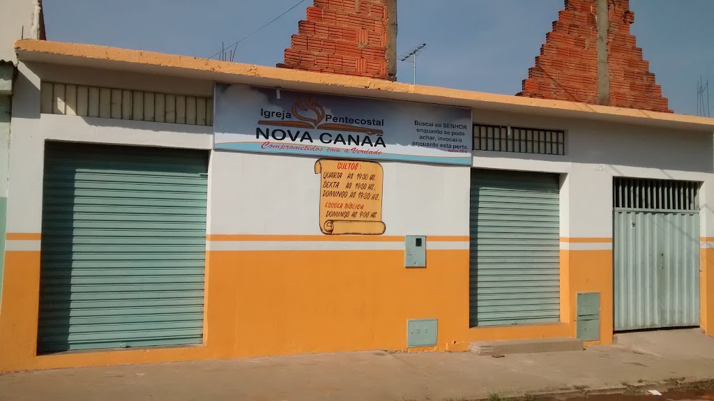 Fachada de Igreja Pentecostal Nova Canaã