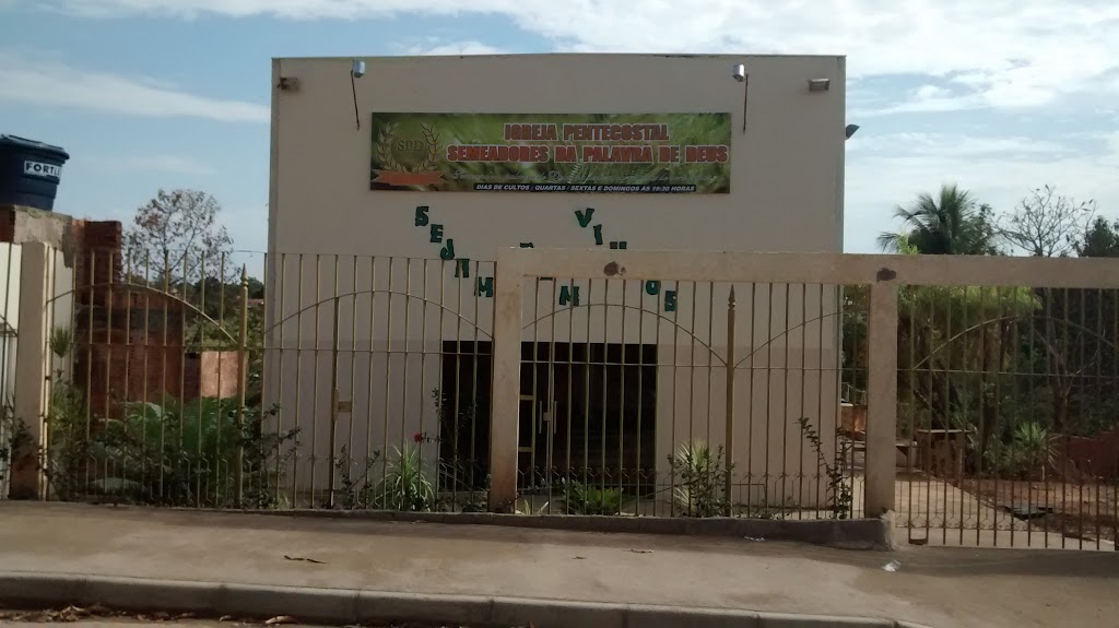 Fachada de Igreja Pentecostal Semeadores da Palavra de Deus