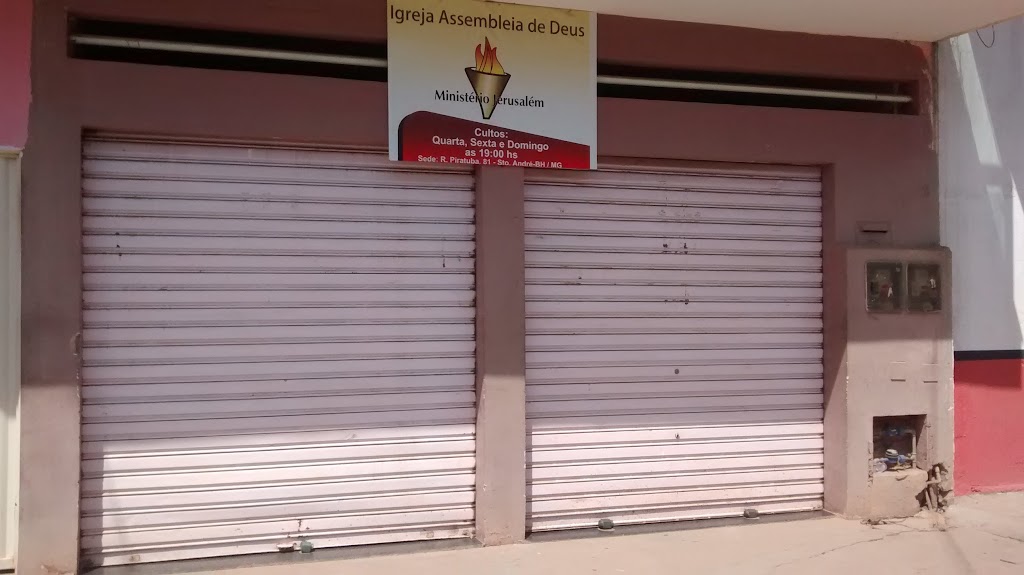 Fachada de Igreja Assembleia de Deus Ministério Jerusalém