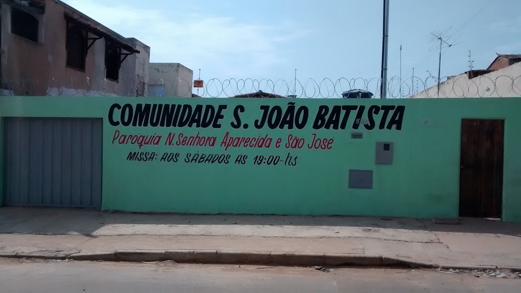 Fachada de Comunidade S. João Batista Paróquia N. Senhora Aparecida e São José