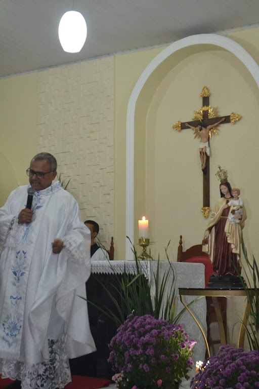 Fachada de Paróquia Nossa Senhora Aparecida