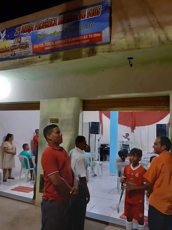 Fachada de 2° Igreja Profética Betesda de Deus