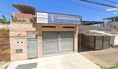Fachada de Assembleia de Deus Santificar em Santos Dumont