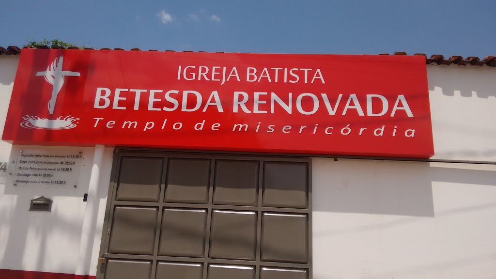 Fachada de Igreja Batista Betesda Renovada Templo de Misericórdia
