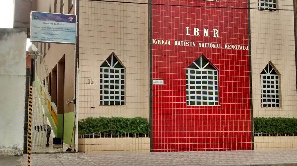 Fachada de Igreja Batista Nacional Renovada