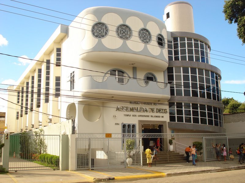 Fachada de Igreja Evangélica Assembléia de Deus - SEDE