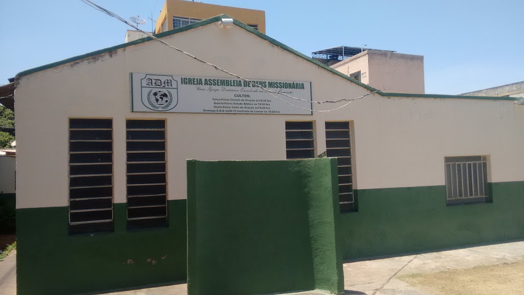 Fachada de Igreja Assembleia de Deus Missionária