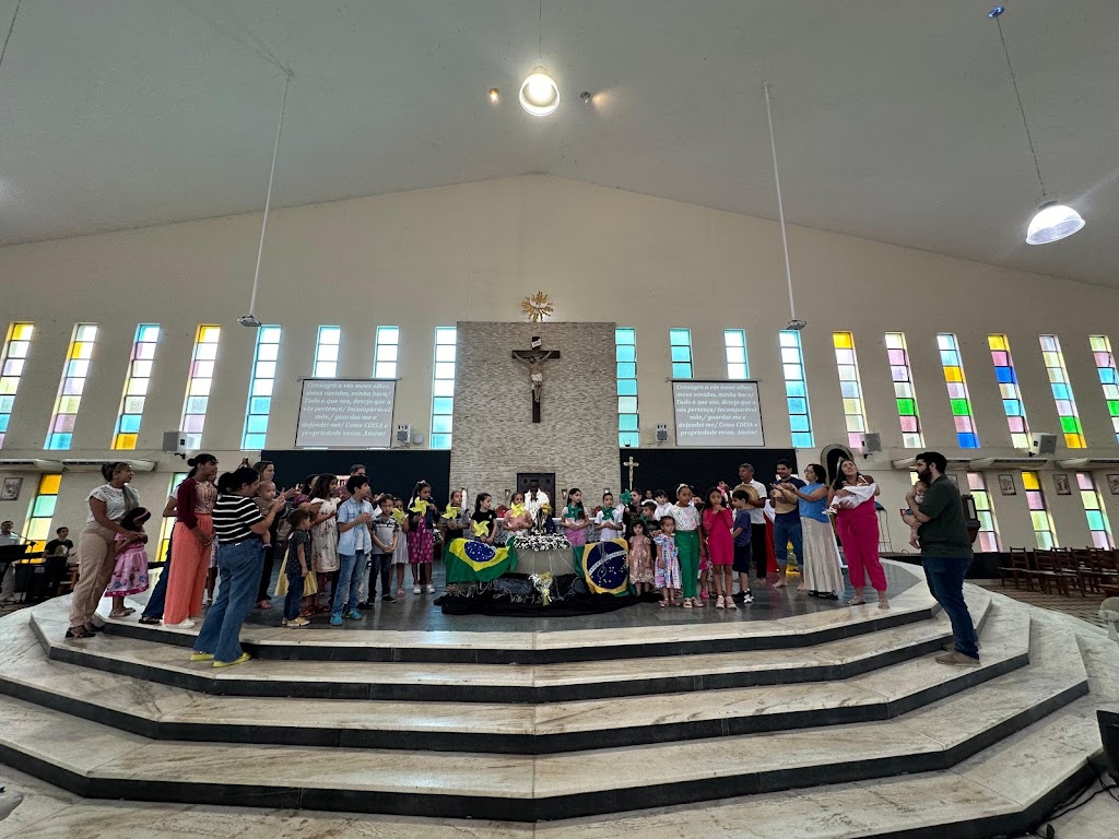 Fachada de Paróquia Nossa Senhora de Lourdes
