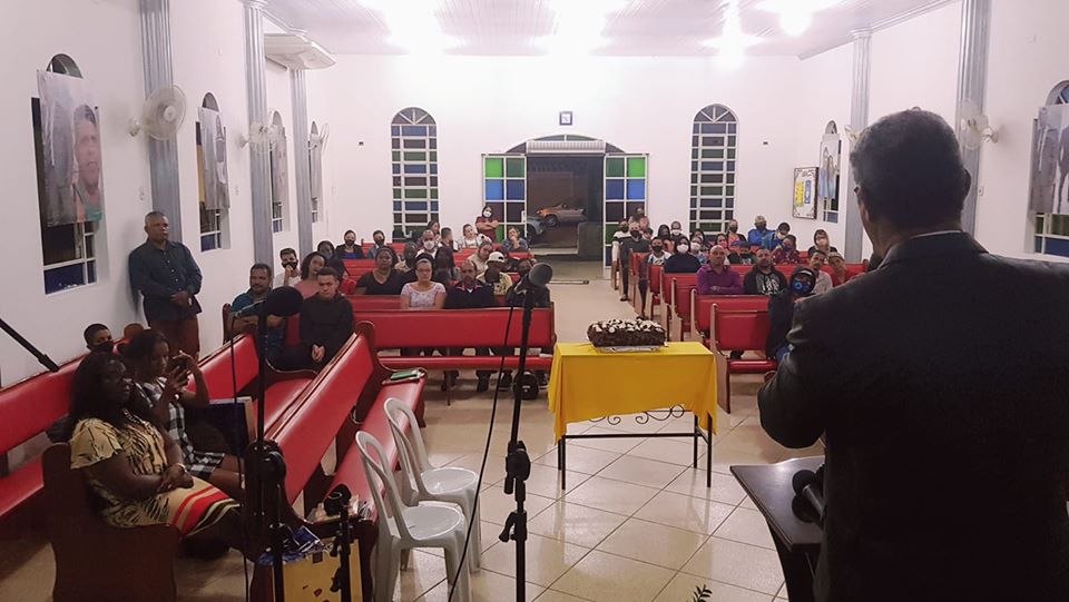Fachada de Assembleia de Deus Brasil GV
