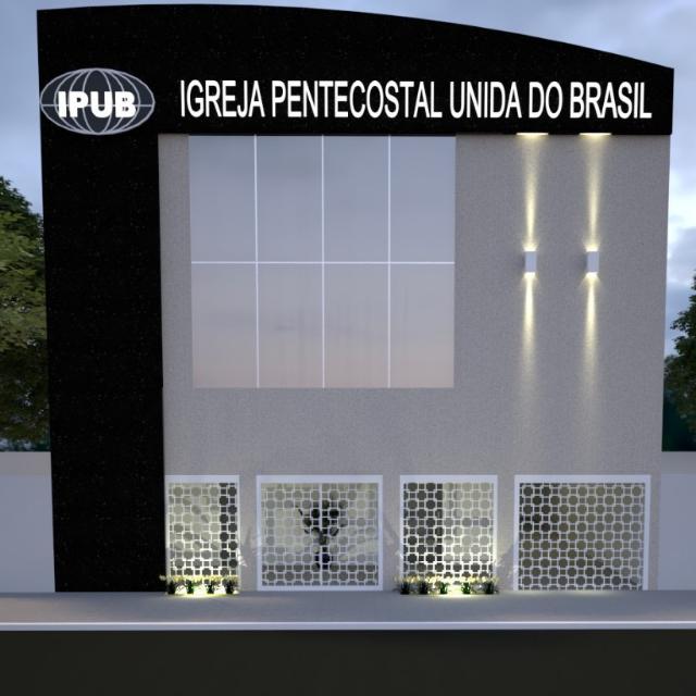 Fachada de Igreja Pentecostal Unida do Brasil - Santa Rita - Gov. Valadares