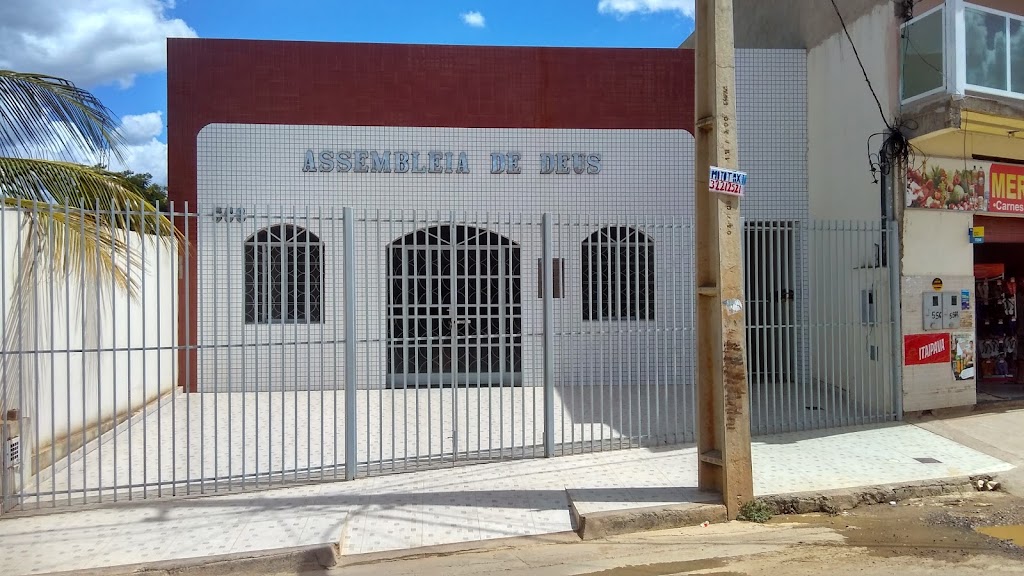 Fachada de Igreja Evangélica Assembléia de Deus
