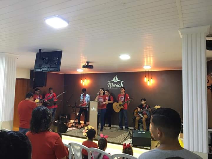 Fachada de Comunidade Batista Moriah