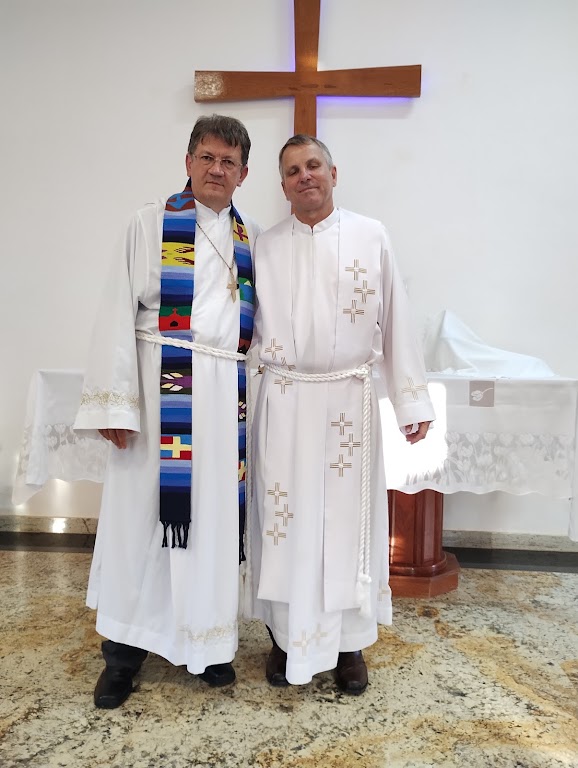 Fachada de Igreja Evangélica Luterana do Brasil - IELB