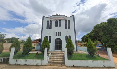 Fachada de Igreja Evangélica Assembleia de Deus em Roseiral Min. Pr. José Martins