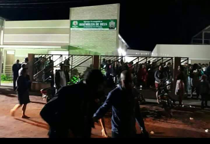 Fachada de Assembléia De Deus Ministério Floresta =pastor Nilson Vicente