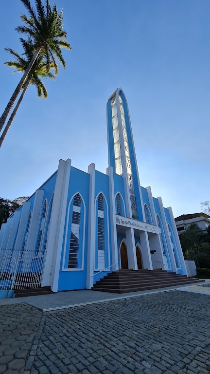 Fachada de 1º Templo da Igreja Presbiteriana de Alto Jequitibá