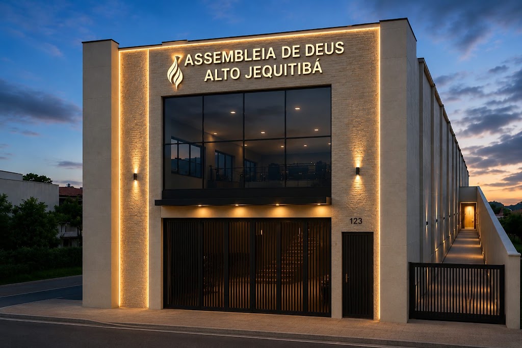 Fachada de Primeira Assembleia De Deus em Alto Jequitibá